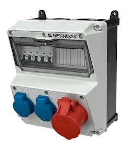 mennekes Pistorasiakeskus amaxx 920005 16a+2xschuko mcb