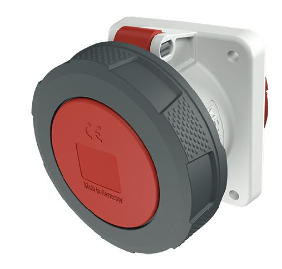 PANEL MOUNTED RECEPTACLE 1128 63A5P 6H400V - IP67