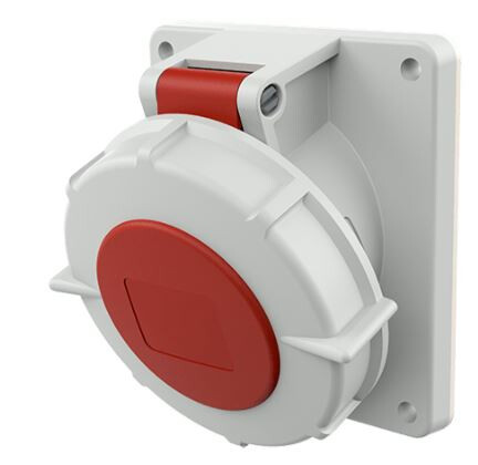PANEL MOUNTED RECEPTACLE 1551 32A5P 6H400V - IP67
