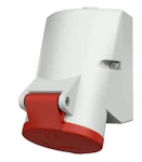 WALL MOUNTED RECEPTACLE 3331 16A5P400V IP44 CHAIN