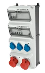 UTTAGS SYSTEM AMAXX 940002 2X16A 3XSCHUKO MCB+VV