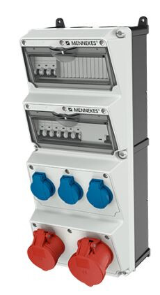 UTTAGS SYSTEM AMAXX 940005 32A 16A 3XSCHUKO MCB+VV