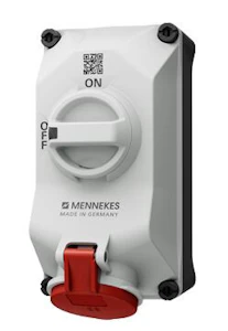 mennekes Kraftuttag 32a5p 6h400v ip44 duo