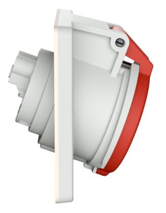 mennekes Panel mounted receptacle 1473 16a5p 6h400v - ip44