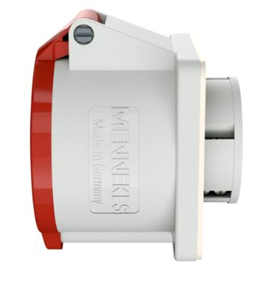 mennekes Panelmounted receptacle 1797 32a5p6h400v ip44 75x75mm