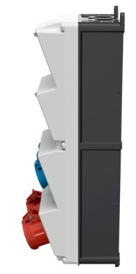 mennekes Uttags system amaxx 940002 2x16a 3xschuko mcb+vv