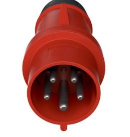 mennekes Voimapistotulppa powertopxtra 13563 - 16a5p 6h400v - ip54