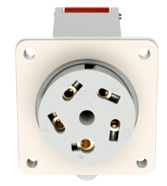 mennekes Panel mounted receptacle 1276 32a5p400v ip44