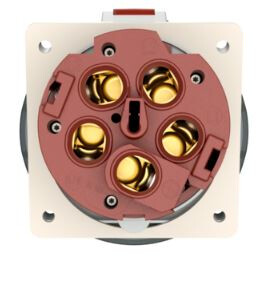 mennekes Panel mounted receptacle 216a 125a5p 6h400v - ip67