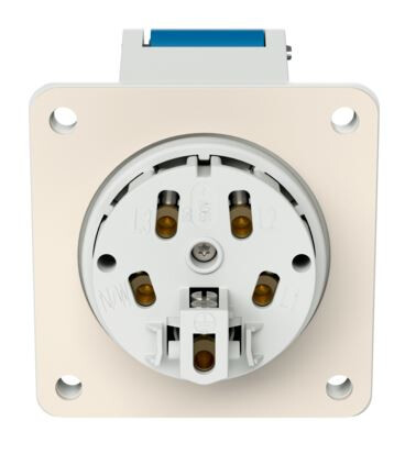 mennekes Infäld kraftuttag 1366 16a3p 6h230v - ip44