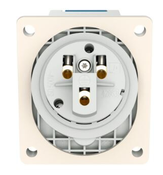 mennekes Panel mounted receptacle 1463 16a3p 6h230v - ip44