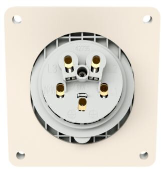 mennekes Infäld kraftuttag 1485 16a5p 6h400v - ip67