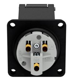 mennekes Panel mounted receptacle 1629 16a3p 6h230v -ip44