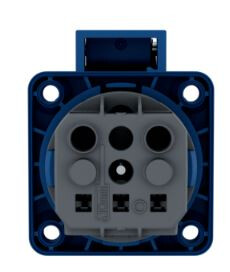 mennekes Pistorasia mennekes schuko 11061 16a 2p+e 230v ip44 lapsi