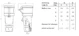 mennekes Extention s-outl powertop xtra 14522 - 16a5p6h400v ip54