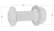 mp bolagen Skruvpack 50 st m8x16 mm