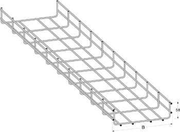 mp bolagen Lankahylly mp bolagen 725v c2 400mm 2,5m val