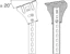 mp bolagen Ceiling clamp mp-904z tl z