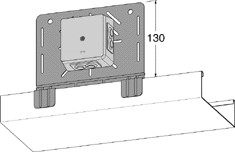 mp bolagen Plate+connection box mp-739sd plate+connection box