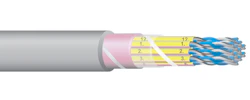 INSTRUMENTERINGSKABEL-HF KJAAM-HF 2x(2+1)x0,5 Cca 500m