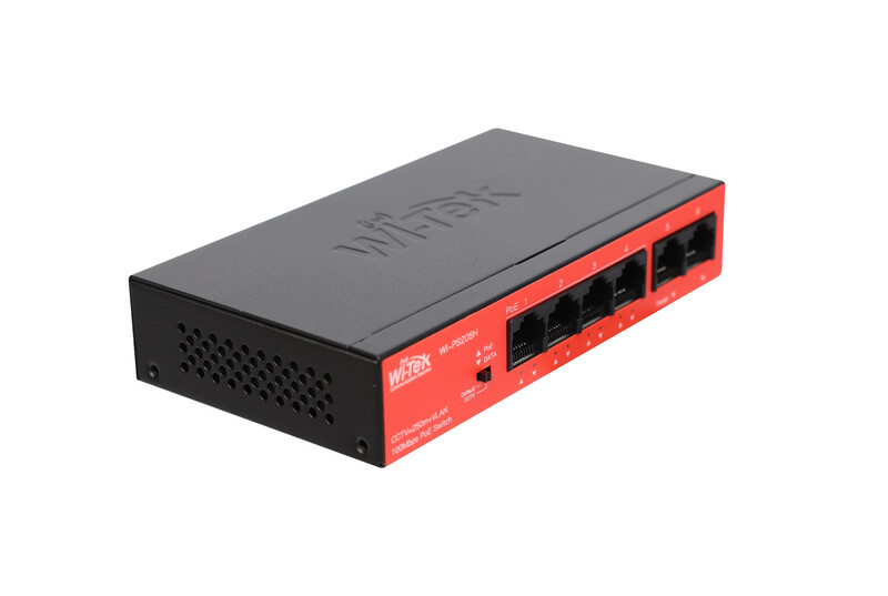 ETHERNET KYTKIN 4FE POE,250M +2FE 40W