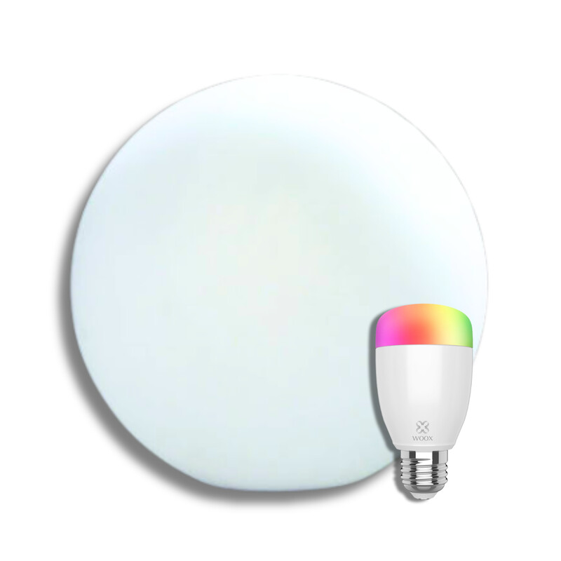 GROUND LUMINAIRE WIFI GLOBE 30CM RGB+W IP65