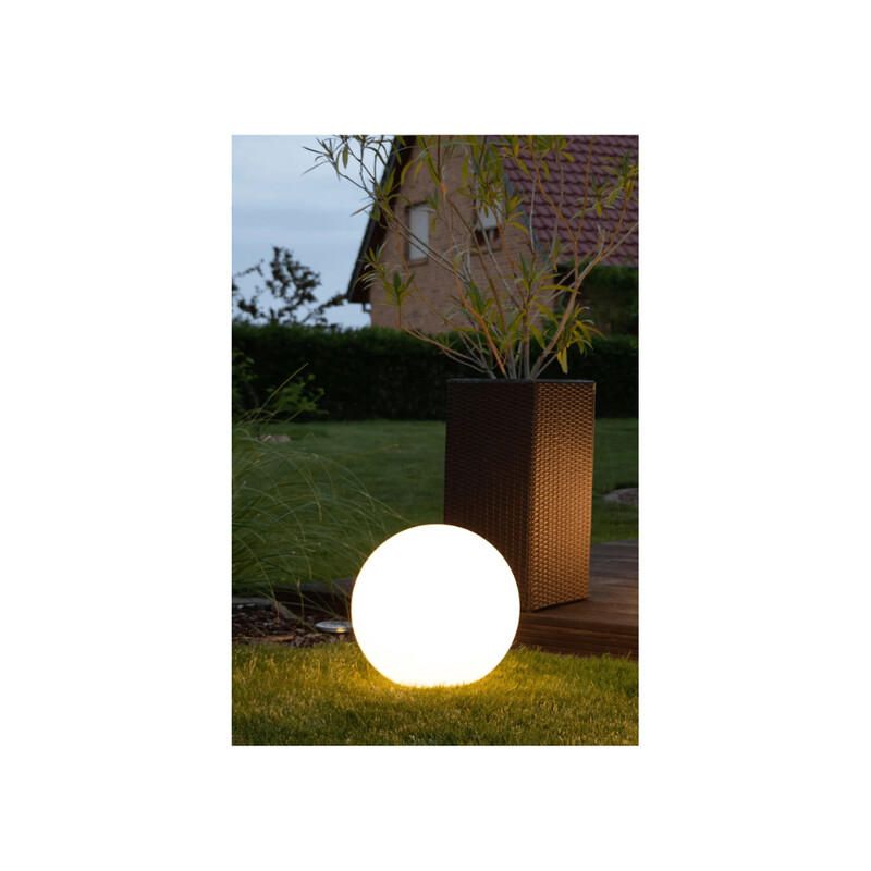 GROUND LUMINAIRE WIFI GLOBE 40CM RGB+W IP65
