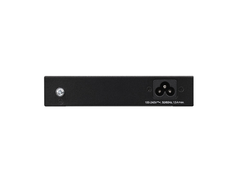 wi-tek Ethernet kytkin 4fe poe,250m +2fe 40w