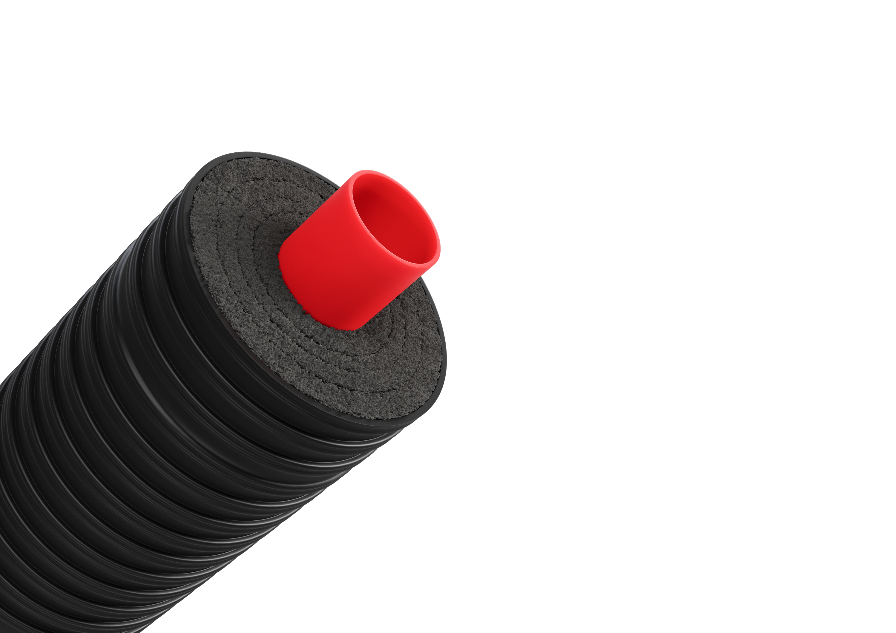 VARMVATTENRÖR FLEXTRA HEAT 50/140mm UNO PN6