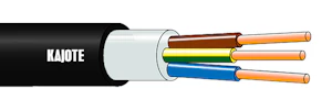 kajote Installation cable mmj 3g1.5 black coil