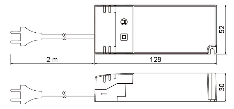 airam Elektroninen liitäntälaite tasajännitel.24v 25w ip20 dim