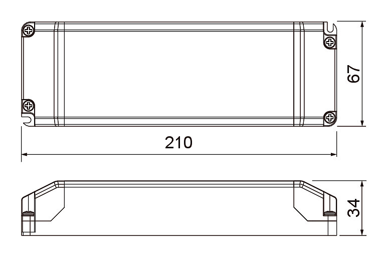 airam Elektroninen liitäntälaite tasajännitel.24v 150w ip20 dim