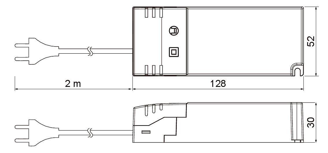 airam Elektroninen liitäntälaite tasajännitel.24v 25w ip20 dim