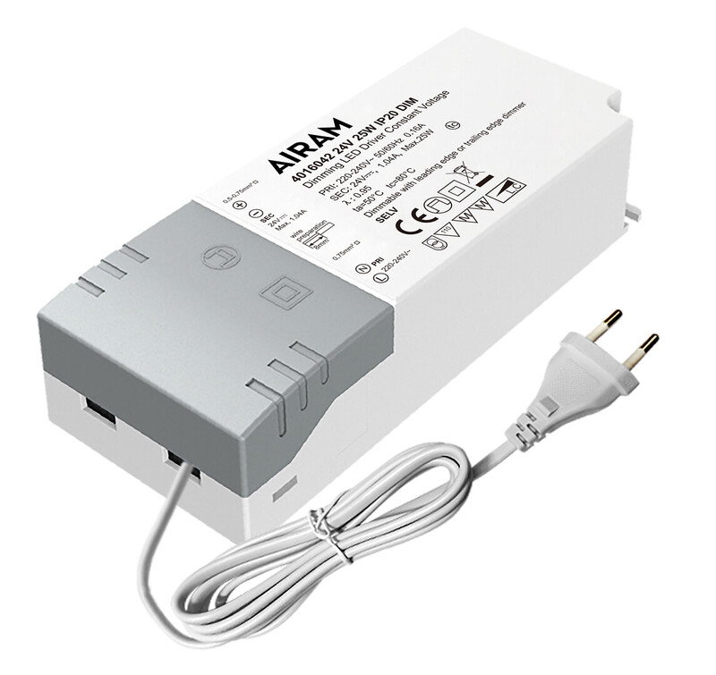 ELEKTRONINEN LIITÄNTÄLAITE TASAJÄNNITEL.24V 25W IP20 DIM