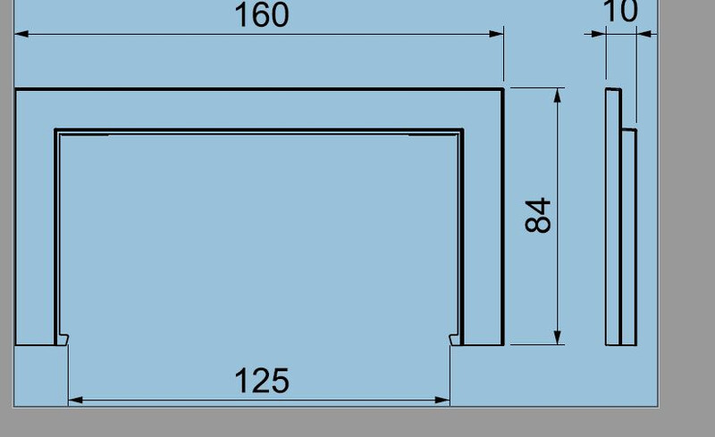 obo bettermann Penetration escutcheon signa brk wa70130 rws, pc/abs, val