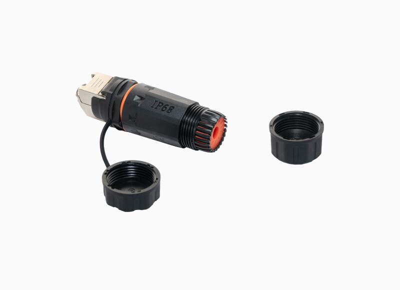 kerman Liitin-cat6a-fsm ip68 cat6a stp paneeli / rasia