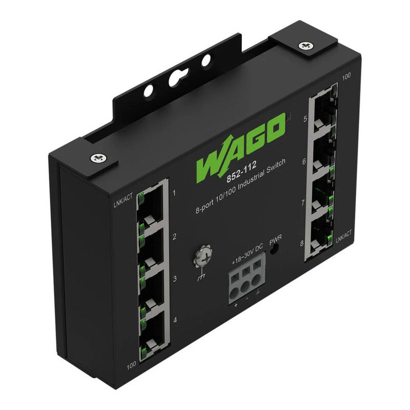 wago Ethernet kytkin 8-porttinen 100base-tx