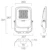 sylvania Valonheitin kalani ip66 23w 3klm 830 wb