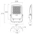 sylvania Floodlight kalani ip66 7700lm 840 asy da