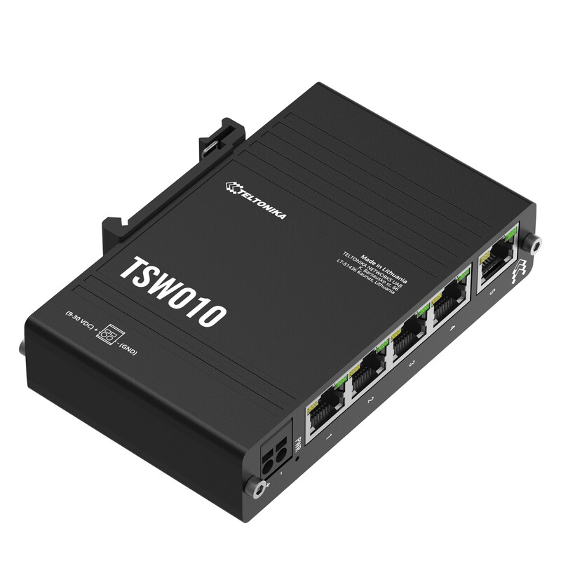 ETHERNET SWITCH 5PORT 10/100 INDUSTRIAL POE