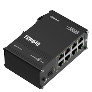 teltonika Ethernet switch 8port 10/100 industrial poe+