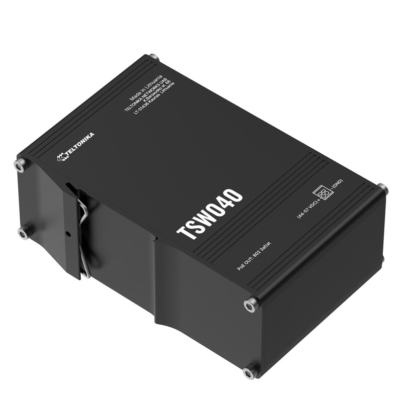 teltonika Ethernet switch 8port 10/100 industrial poe+