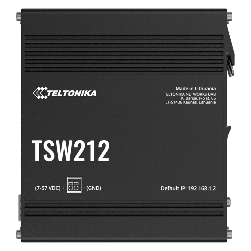 teltonika Ethernet switch 8xgb+2xsfp manag. l2+ l3 din