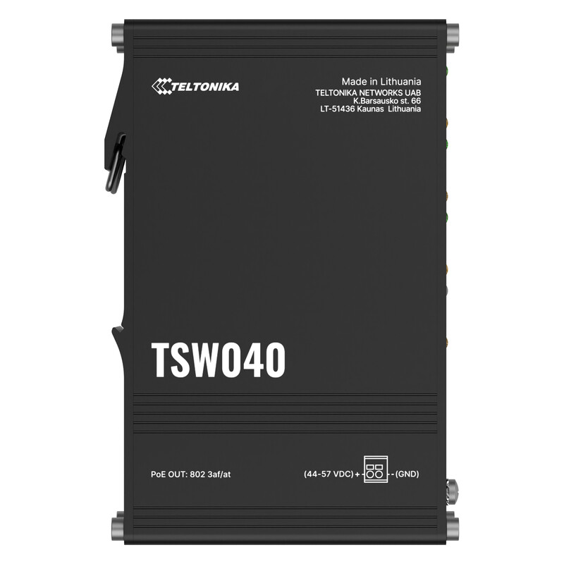 teltonika Ethernet switch 8port 10/100 industrial poe+