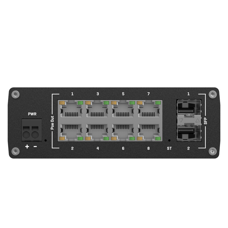 teltonika Ethernet switch 8xgb+2xsfp managed poe+