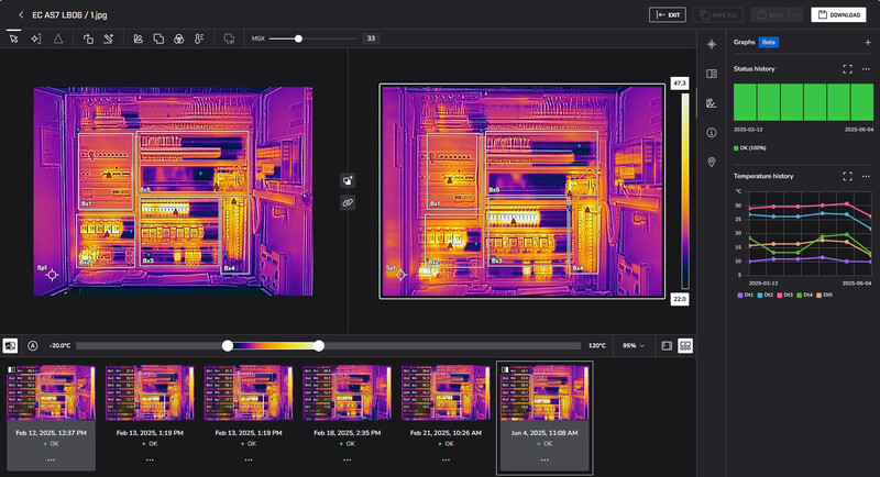 flir Lämpökamera flir i65 480x640
