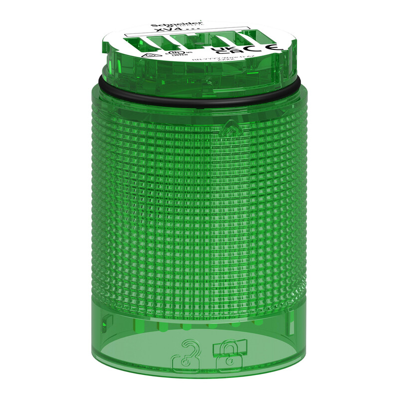 schneider electric Signal light harmony xv4 fast green colored lens