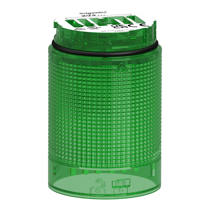 schneider electric Signal light harmony xv4 blinking green color lens