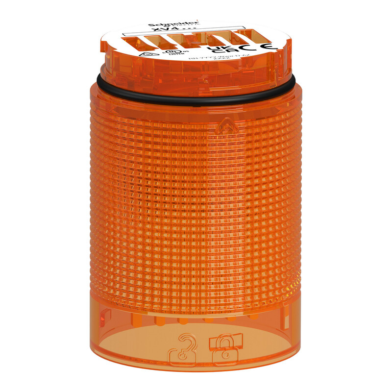 schneider electric Signal light harmony xv4 blinking orange color lens