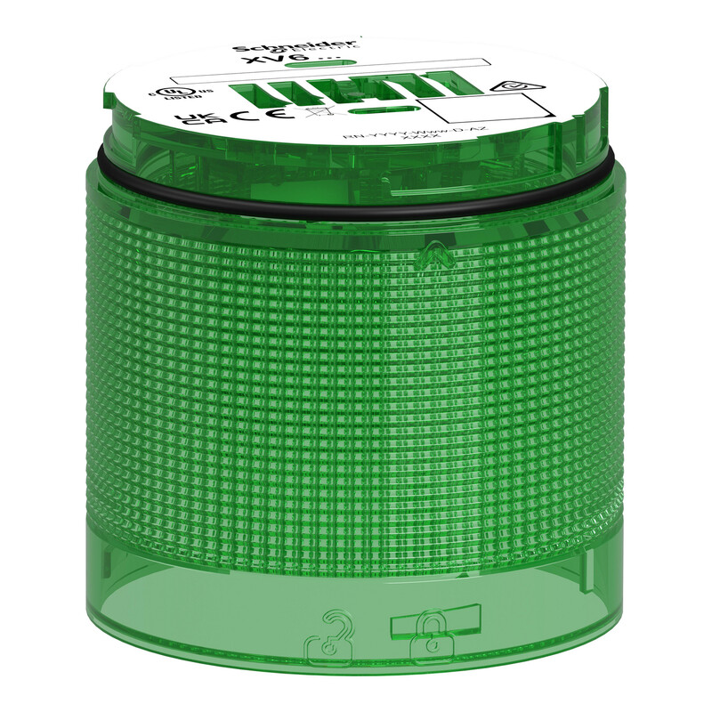 schneider electric Signal light harmony xv6 fast green colored lens